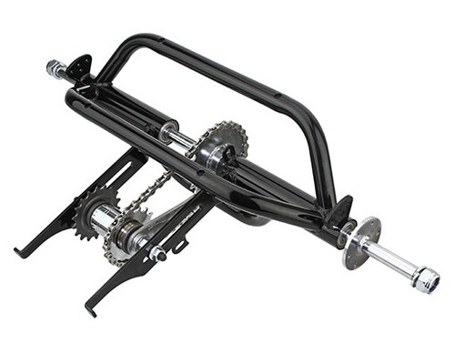 Black tricycle conversion - black,