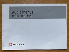 VAUXHALL  ASTRA  AUDIO CD30 CD