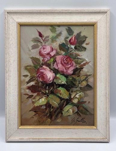 Original oil painting roses - original,