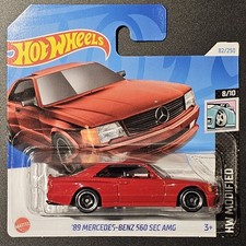 Hot Wheels 89 Mercedes Benz