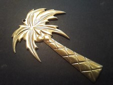 Stamped Brass Palm Tree