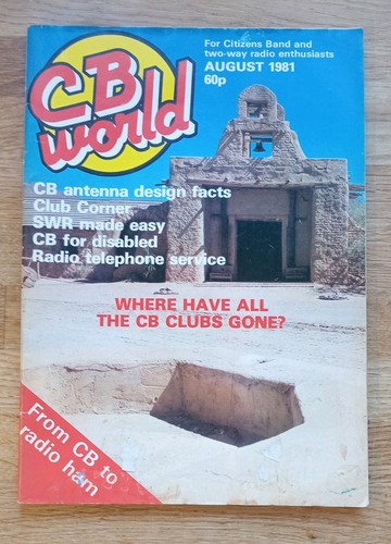 Vintage world magazine - vintage, cb