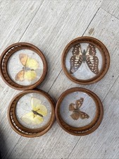 Four Small Coasters Bamboo