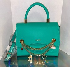 ALDO Handbag With Shoulder Strap Gold Hardware Women’s Purse Gold Charms