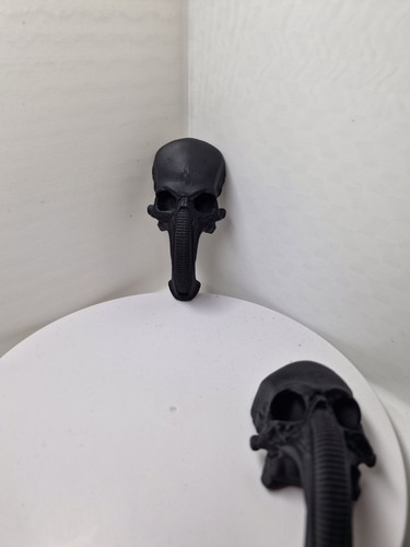 Giger style skull - giger,