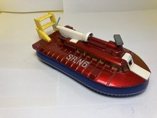 Dinky Toys HOVERCRAFT Diecast Car VINTAGE 290 RED & BLUE 5.5” SRN6 