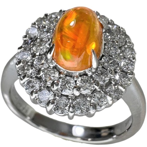 Fire opal 0 99ct - 6.2,