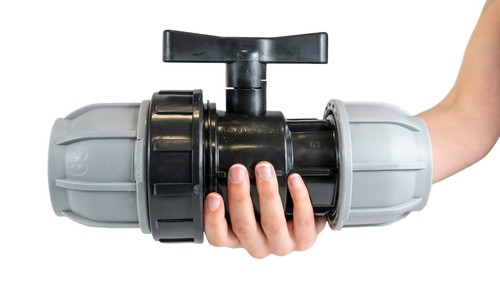 Mdpe valves compression - mdpe,