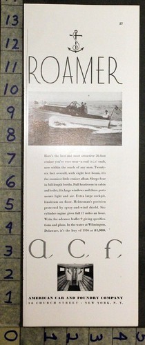 1936 american car foundry - 1936,