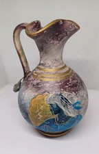 Copy Of An ancient Greek Minoan art decorative ceramic pitcher / Jug Handmade