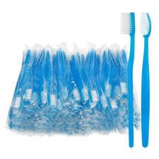 Blue Handle Toothbrushes
