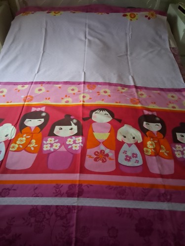 Girls single duvet cover with - girls,