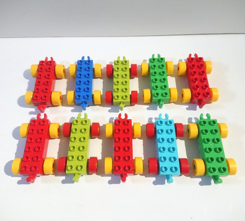 Lego duplo train bases carts - duplo,