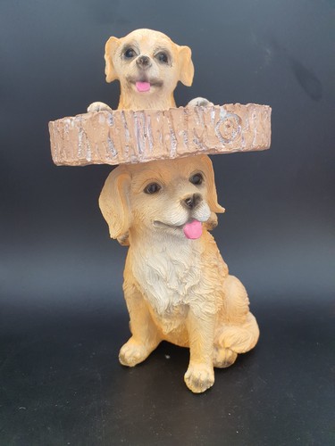 Decorative dog figurine - decorative,