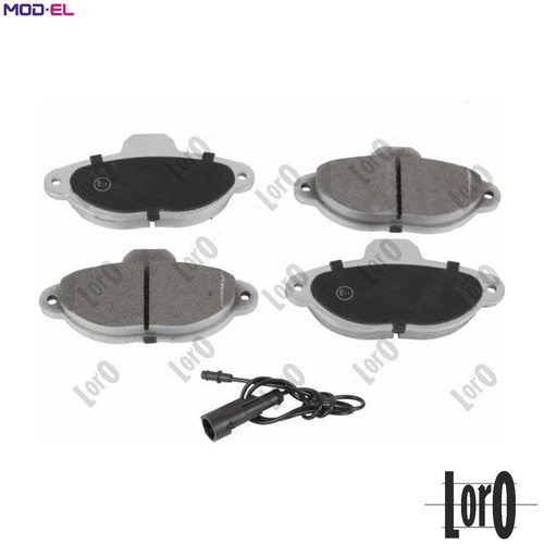 Brake pad set - set, disc