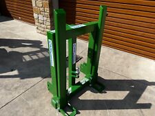 Tractor Forks & Hitch Attachment Green (1.5Ton SWL Fold Up Forks) (3PL forklift)