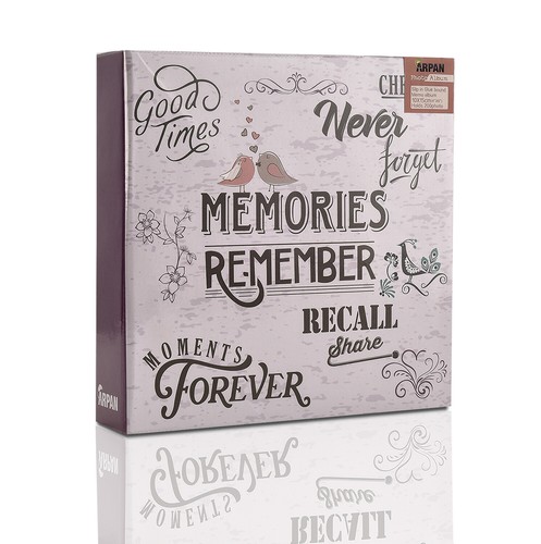 Slip memo 200 holds 4x6 - in,