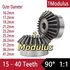 Bevel Gear 1:1 15T - 40T Tooth