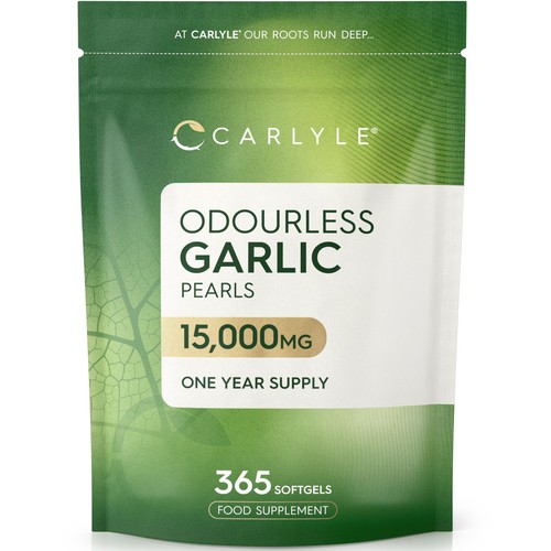 Odourless garlic capsules - garlic,