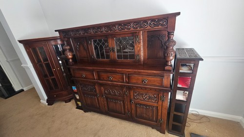 Vintage old charm carved court - vintage,
