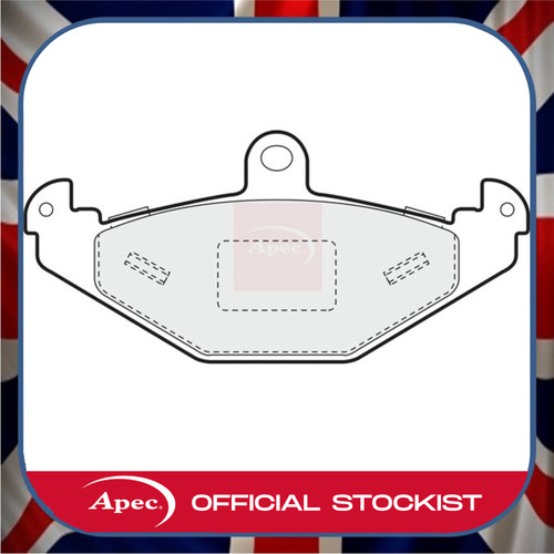 Lotus elise rear brake pads - elise,