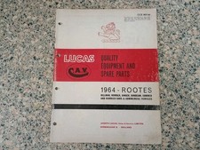 LUCAS PARTS BOOK - HILLMAN IMP