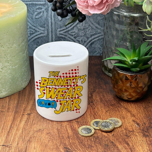Swear jar money box pop - pop, art
