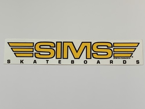 Vintage sims skateboard - sims,