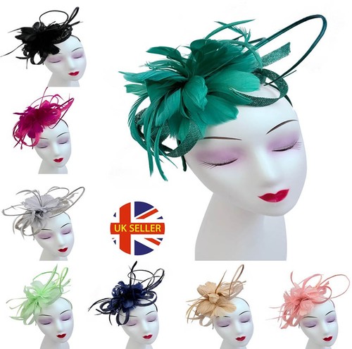 Fascinator wedding hat - wedding, race