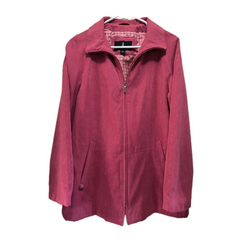 London fog pink full zip - pink,