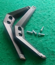 40 INCH SHARP 40BJ5K TV LEGS STANDING WITH SCREWS GOT FEW SCRATCHES SEE PICTURE 