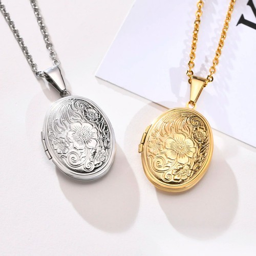 Delicate floral oval heart - delicate,