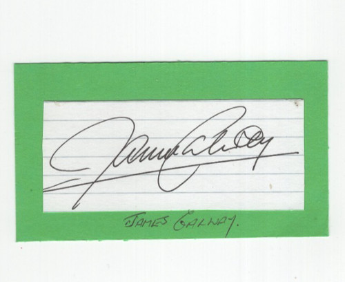 James galway signed clip - signed,