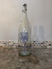 Trinity College Cambridge Glass Water Bottle With Stopper 1 Litre