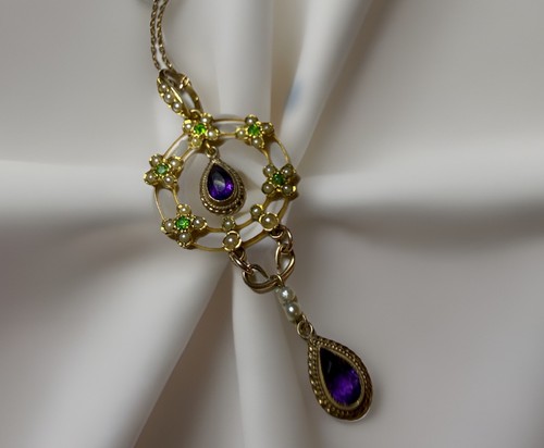 Suffragette amethyst peridot - amethyst,,