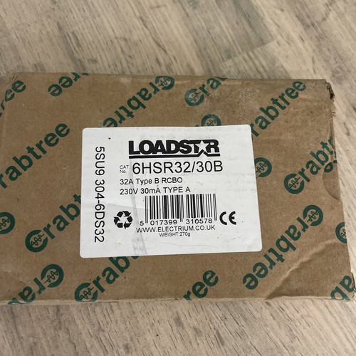 Crabtree rcbo 6hsr - 6hsr, loadstar
