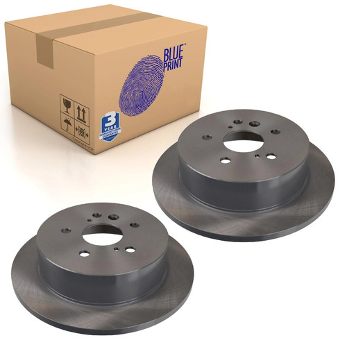 Pair rear brake disc fits - pair,