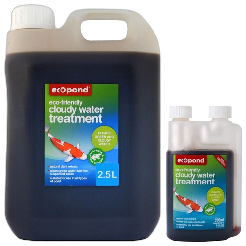 Ecopond cloudy water - cloudy, treatment