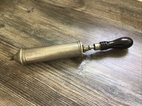 Vintage steel oil dispenser - oil,