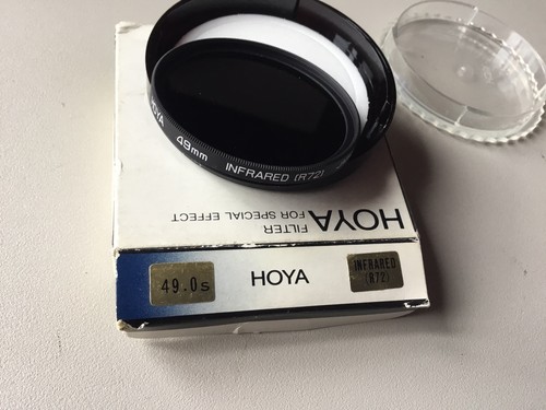 Boxed hoya 49mm - r72, infrared