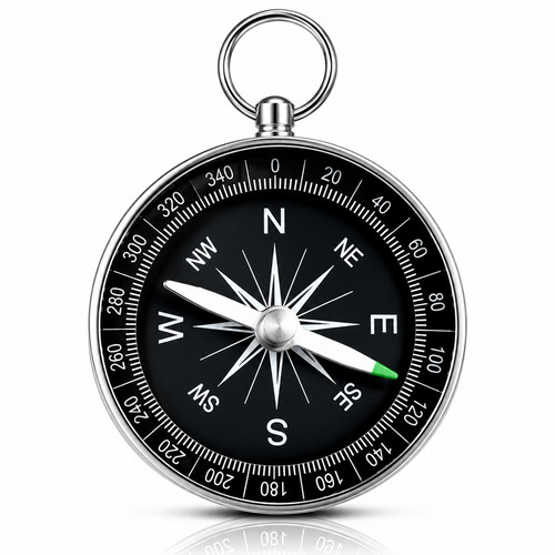 Simple hiking keychain - simple,