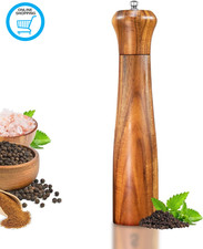 1PC-10 Inch Tall Acacia Wood