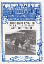FEB 1994 - GILLINGHAM FANZINE - BRIAN MOORE'S HEAD - ISSUE 39 - 1993/1994 SEASON