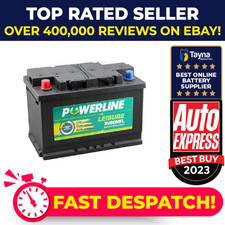 XV80MFL Powerline Leisure Battery 12V (Positive Front Left)