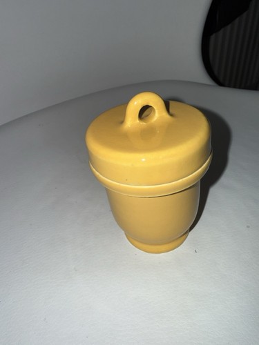 Mustard yellow vintage egg - mustard,