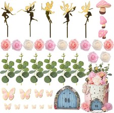 saerryor 37 Pcs Fairy Cake
