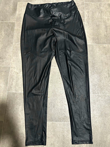 Primark black faux leather - black,