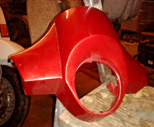 VESPA PX EFL T5 CLASSIC HEADSET HANDLEBAR TOP IN SIOUX RED ? IN USED CONDITION