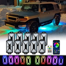 10 Pods RGB LED Underbody Glow