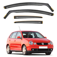 ISPEED Wind Deflectors for VW Polo MK4 2002-2009 5-Door Hatchback 4pc Set Visors
